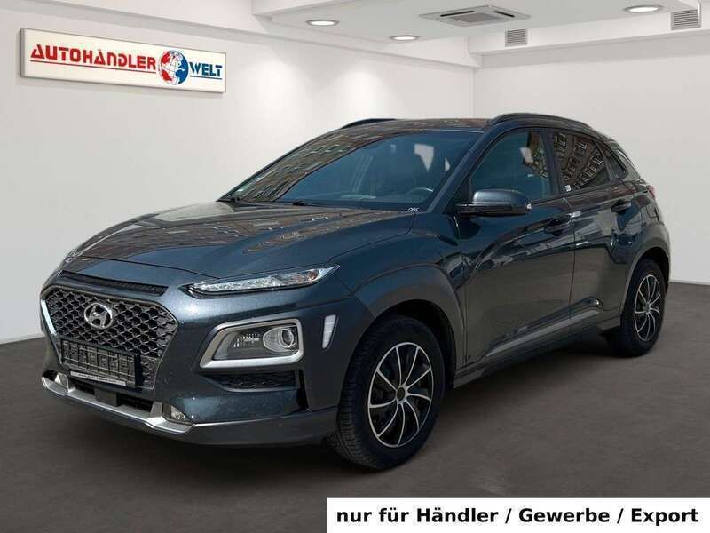 Grau Gebraucht 2018 Hyundai Kona SUV | 10.499 € (Etwas zu teuer) - Bild 1/3