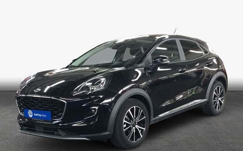 Agate black metallic Gebraucht 2022 Ford Puma Gen-E Titanium SUV | 17.941 € (Superpreis) - Bild 1/4