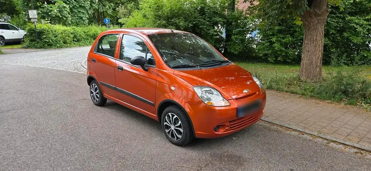 Gebraucht Chevrolet Matiz 52 PS (38 kW) 2008 Orange Kleinwagen