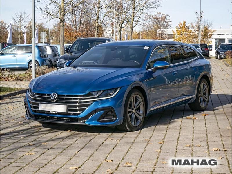Gebraucht VW Arteon R-line 200 PS (147 kW) 2023 Eisvogelblau metallic Kombi