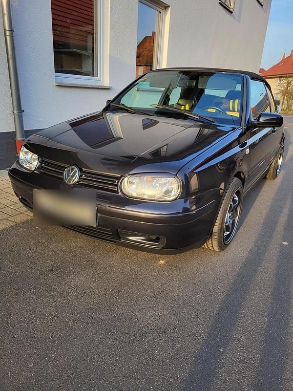 Gebraucht VW Golf Cabriolet Conceptline 116 PS (85 kW) 2001 Schwarz Cabrio