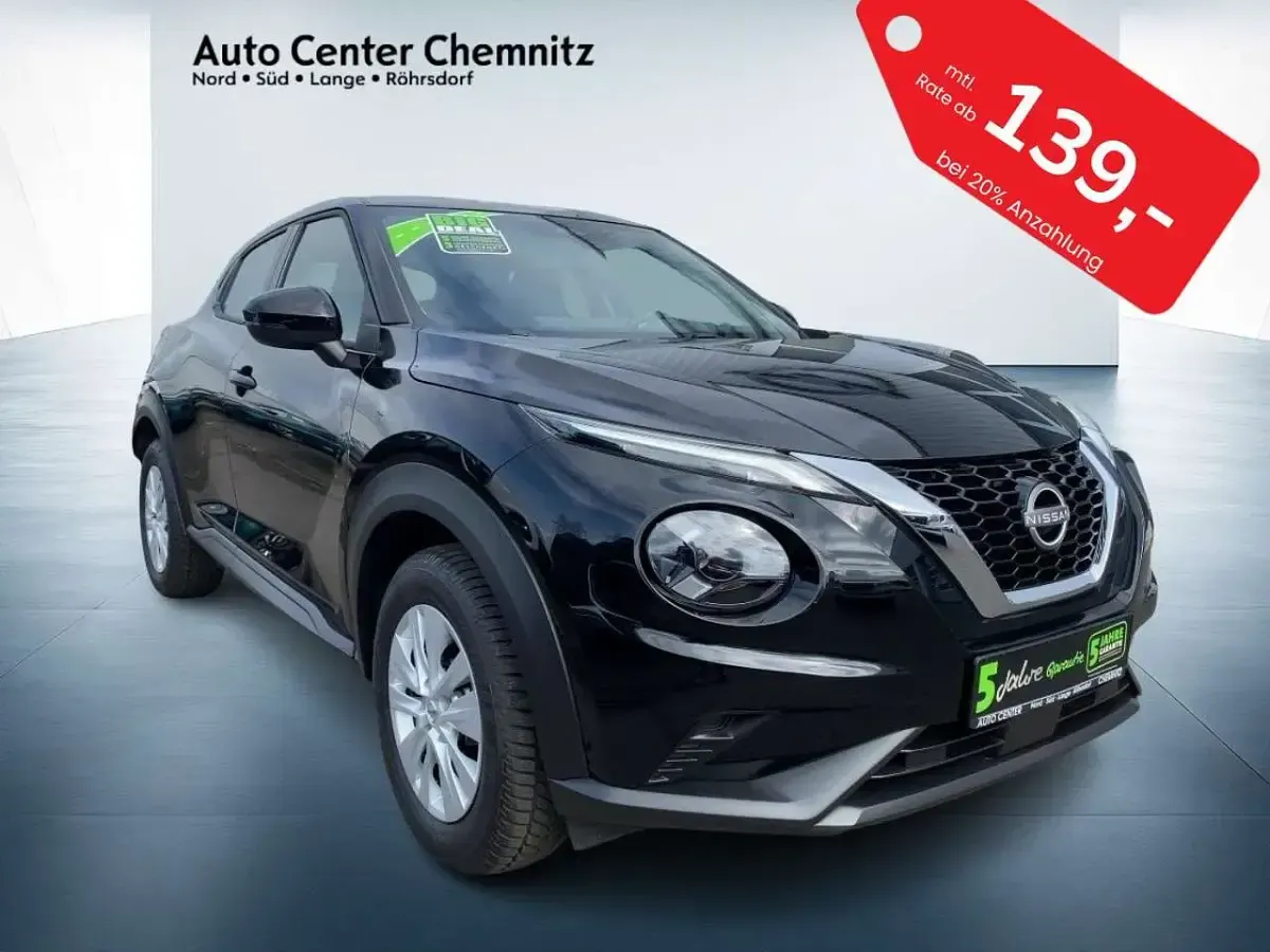 Neu Nissan Juke Acenta 114 PS (83 kW) 2025 Pearl black SUV