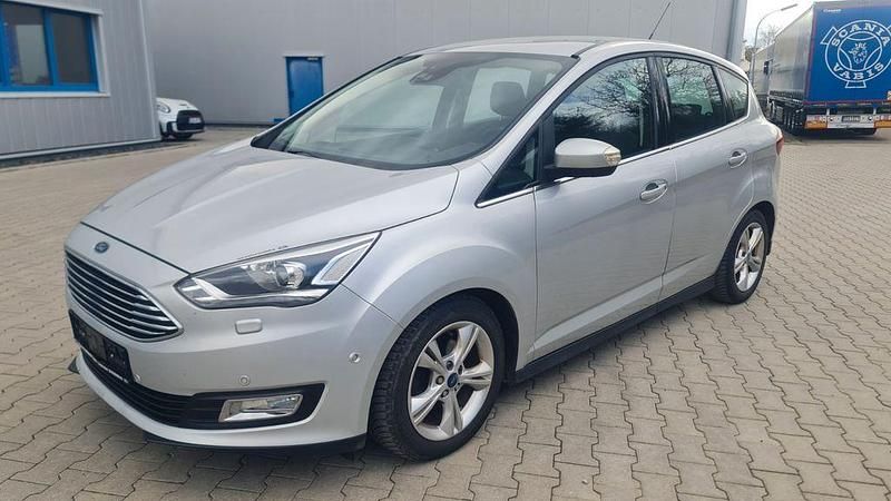 Gebraucht Ford C-MAX Titanium 125 PS (91 kW) 2016 Silber Van / Kleinbus