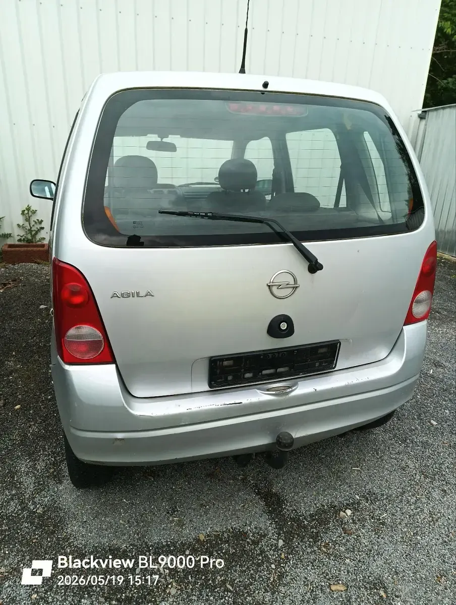 Gebraucht Opel Agila 2003 Silber Van / Kleinbus