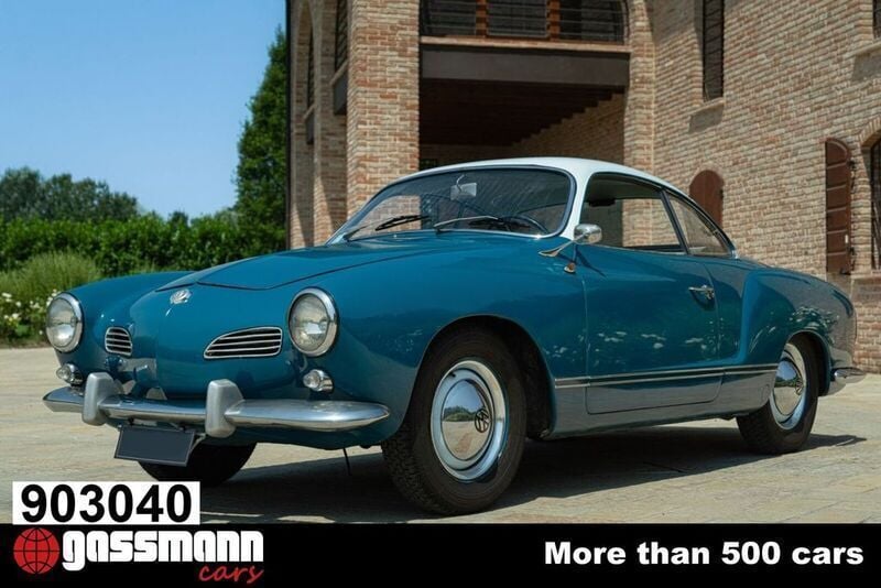 Blau Gebraucht 1963 VW Karmann Ghia Karmann Coupé | 27.000 € - Bild 1/4