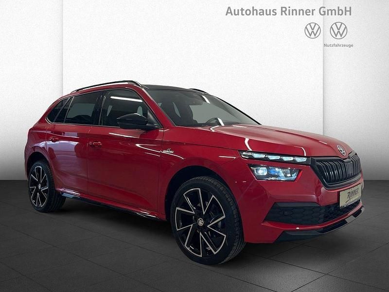 Rot Gebraucht 2020 Skoda Kamiq Monte Carlo SUV | 21.990 € (Superpreis) - Bild 1/4