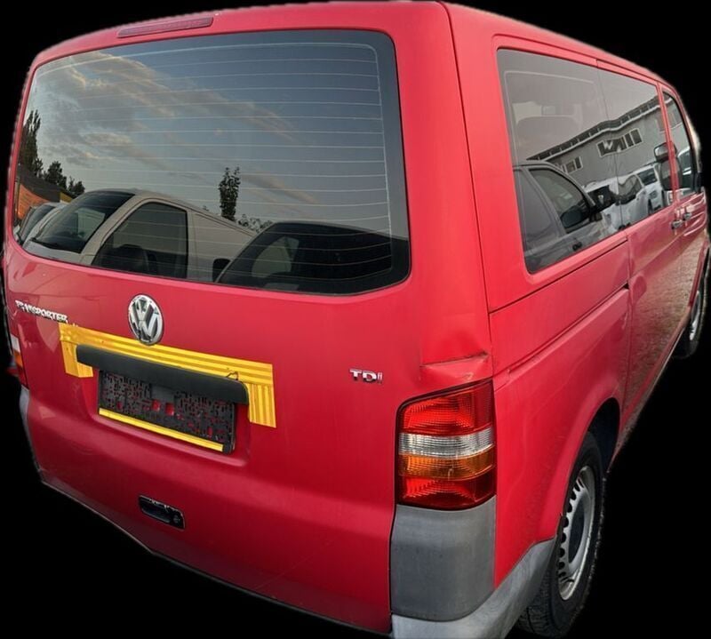 Gebraucht VW T5 102 PS (75 kW) 2008 Rot Van