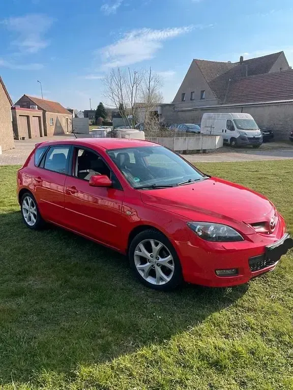 Usata Mazda 3 105 CV (77 kW) 2008 Rosso Berlina