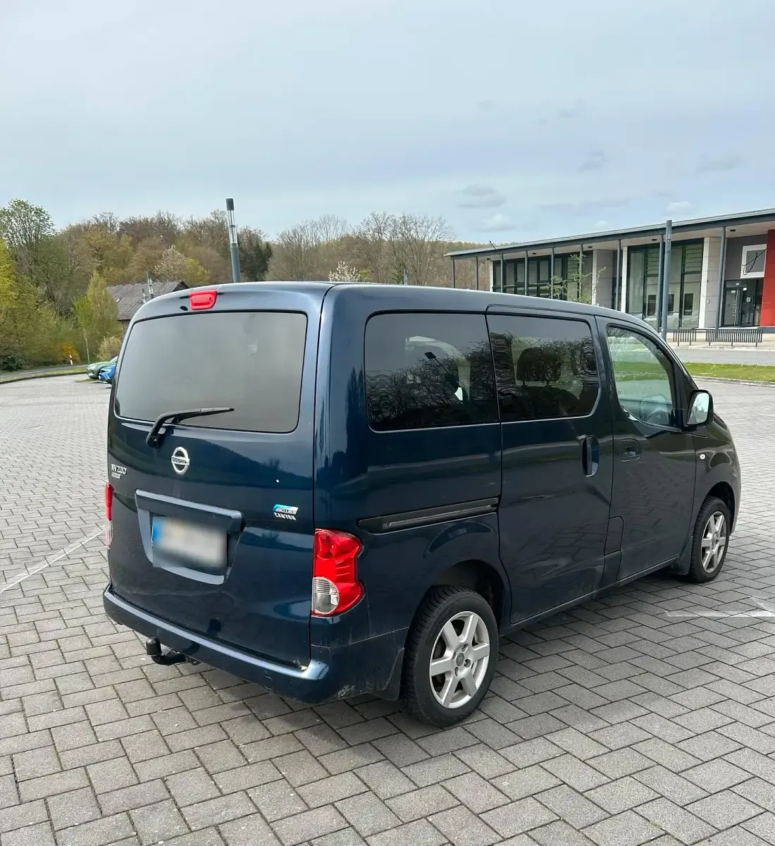 Gebraucht Nissan Evalia 90 PS (66 kW) 2010 Blau Van / Kleinbus