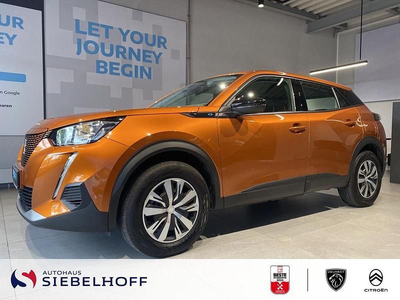 Orange fusion Gebraucht 2022 Peugeot e-2008 Active SUV | 14.990 € (Superpreis) - Bild 1/4