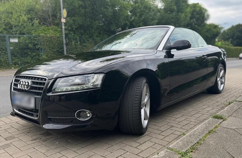 Schwarz Gebraucht 2009 Audi A5 Cabriolet Cabrio | 8.900 € (Superpreis) - Bild 1/4