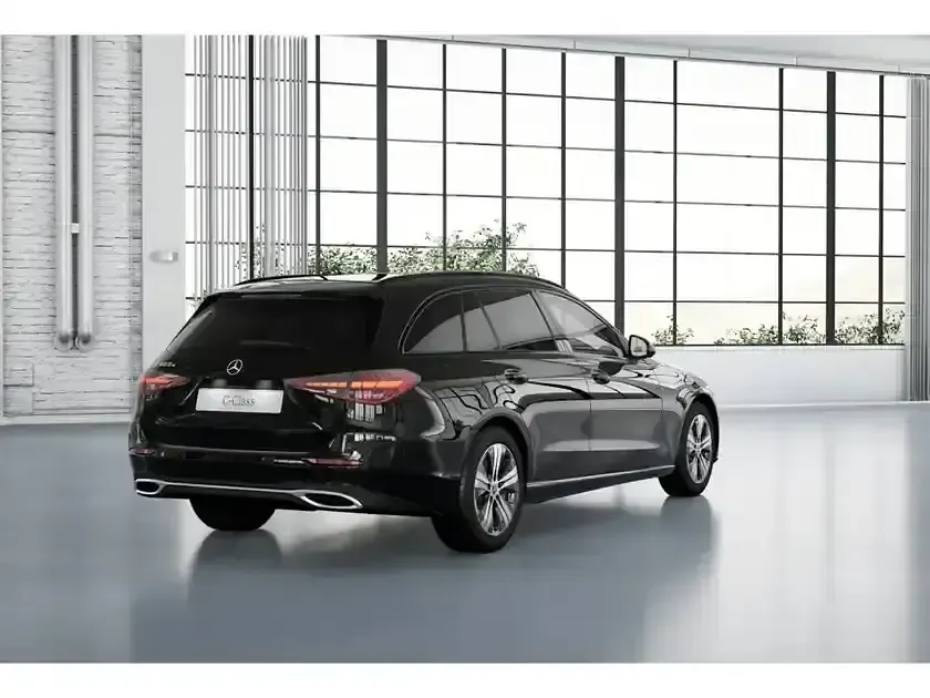 Gebraucht Mercedes C300 204 PS (150 kW) 2022 Schwarz unilack schwarz Kombi