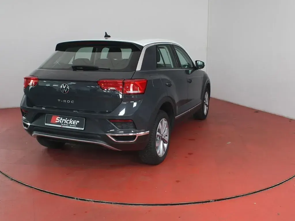 Gebraucht VW T-Roc Style 110 PS (80 kW) 2021 Grau SUV