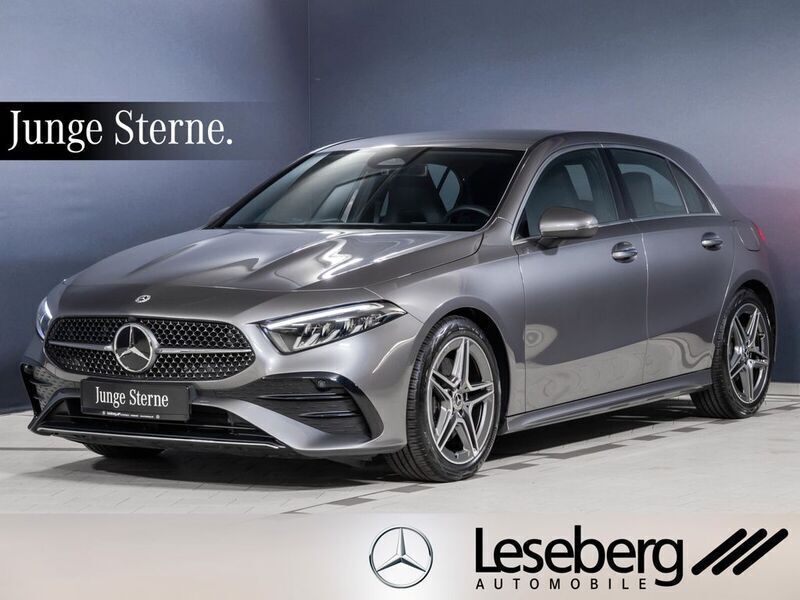 Mountaingrau Gebraucht 2023 Mercedes A220 AMG Limousine | 33.980 € (Guter Preis) - Bild 1/4