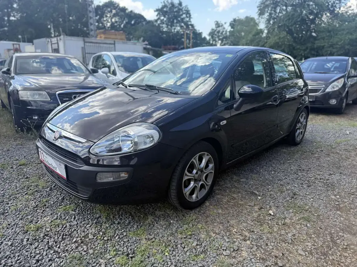 Gebraucht Fiat Punto Evo Dynamic 75 PS (55 kW) 2010 Schwarz Kleinwagen