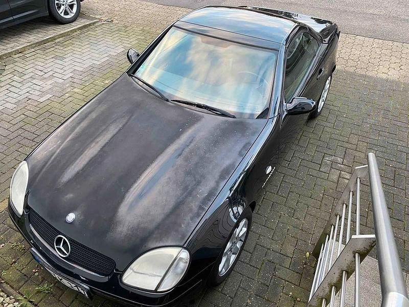 Schwarz Gebraucht 1998 Mercedes SLK230 Cabrio | 2.490 € (Superpreis) - Bild 1/4