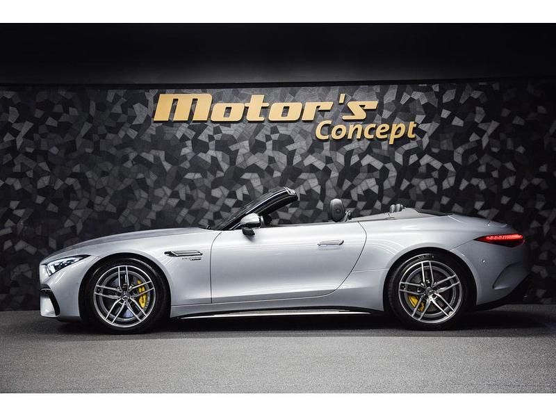 Gebraucht Mercedes SL63 AMG AMG 585 PS (430 kW) 2023 Silber Cabrio