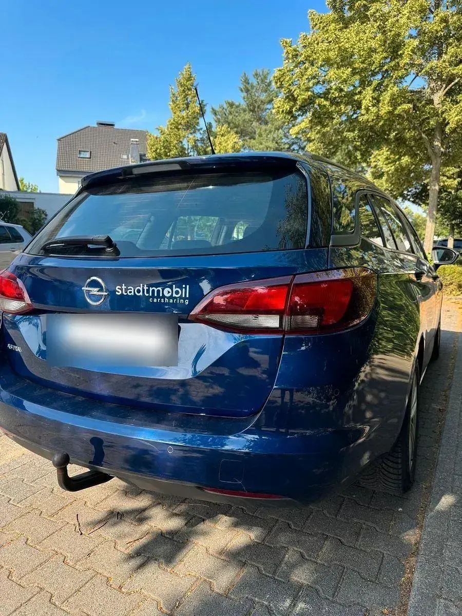 Gebraucht Opel Astra 122 PS (89 kW) 2022 Blau Kleinwagen