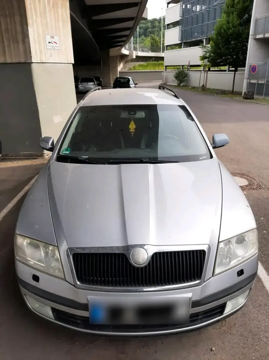 Gebraucht Skoda Octavia 2008 Silber Kombi