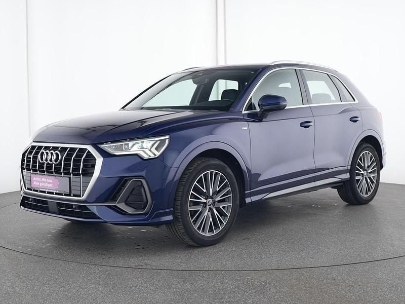 Navarrablau Gebraucht 2021 Audi Q3 S-Line SUV | 33.924 € (Guter Preis) - Bild 1/4