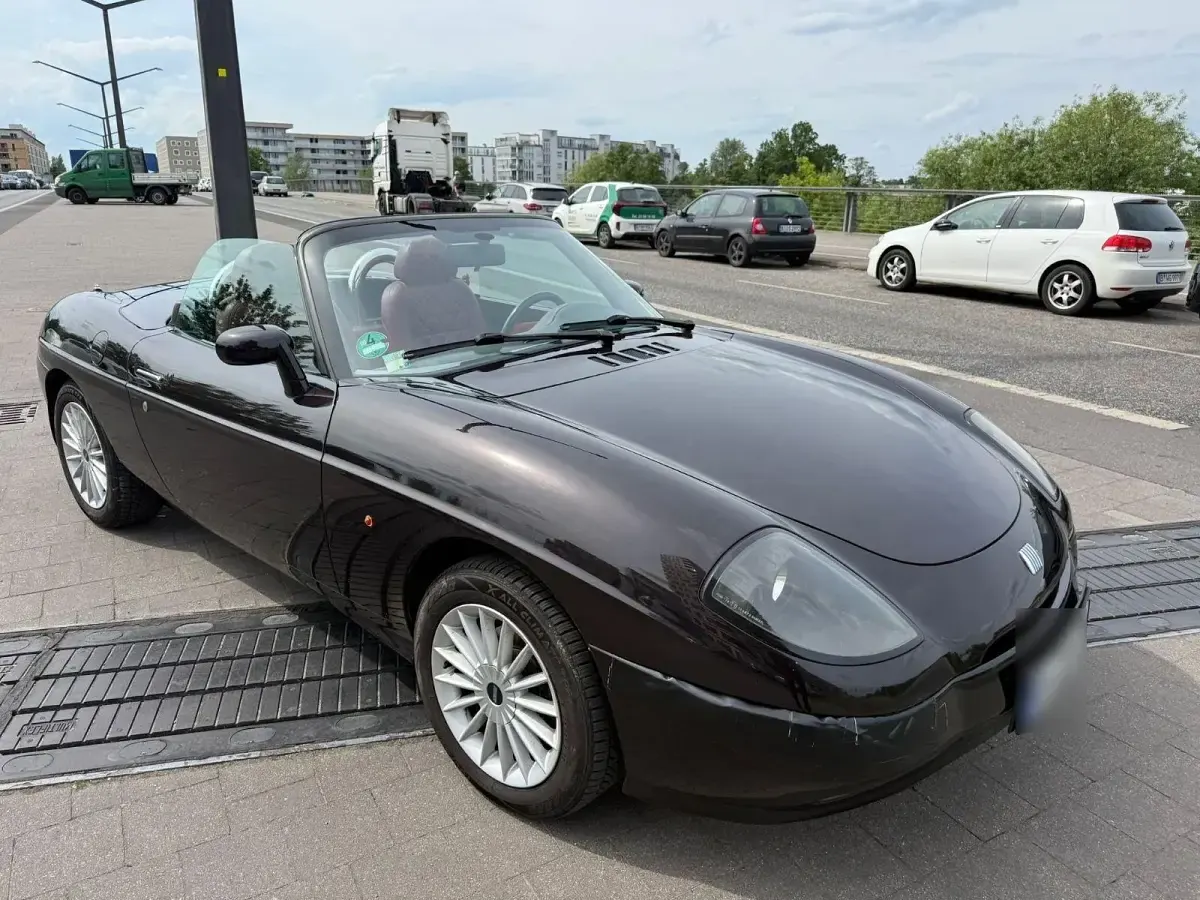 Gebraucht Fiat Barchetta 131 PS (96 kW) 2000 Schwarz Cabrio