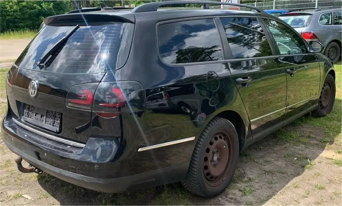 Gebraucht VW Passat 105 PS (77 kW) 2008 Schwarz Kombi