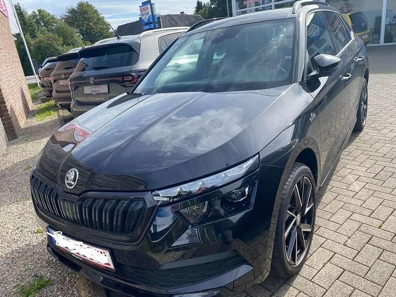 Schwarz Gebraucht 2021 Skoda Kamiq Monte Carlo SUV | 23.600 € (Fairer Preis) - Bild 1/4