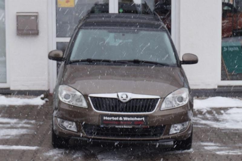 Gebraucht Skoda Roomster Ambition 86 PS (63 kW) 2013 Braun Van / Kleinbus