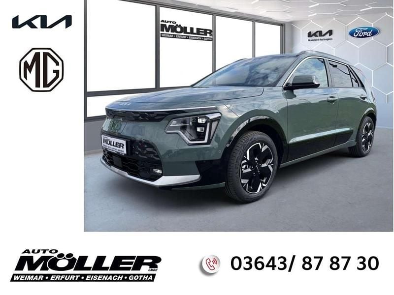 Gruen Gebraucht 2023 Kia e-Niro Inspiration SUV | 36.849 € (Teuer) - Bild 1/4