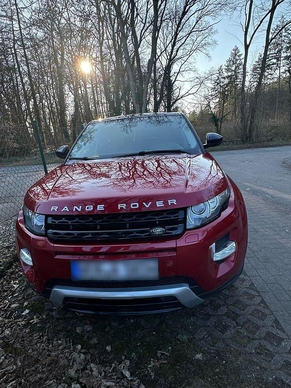 Gebraucht Land Rover Range Rover evoque Dynamic 241 PS (177 kW) 2014 Rot SUV