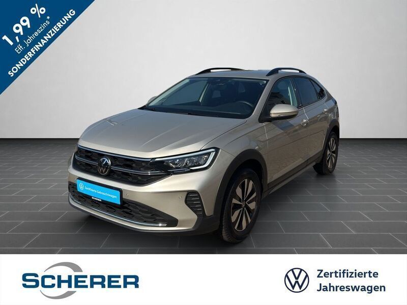 Ivory silver metallic (metallic) Gebraucht 2024 VW Taigo Move SUV | 22.490 € (Fairer Preis) - Bild 1/4