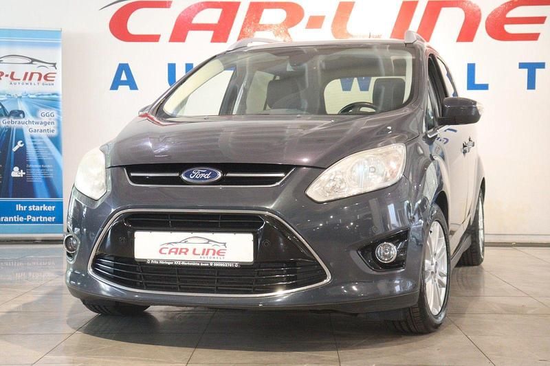 Grau Gebraucht 2013 Ford Grand C-Max Titanium Van / Kleinbus | 8.444 € (Etwas zu teuer) - Bild 1/4