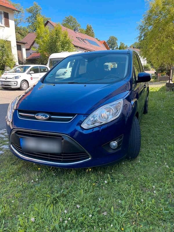 Blau Gebraucht 2014 Ford C-MAX Van / Kleinbus | 6.555 € - Bild 1/4
