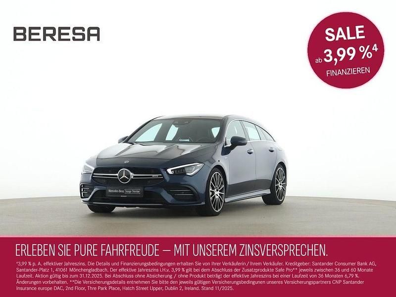 Blau Gebraucht 2023 Mercedes CLA35 AMG AMG Kombi | 41.480 € (Fairer Preis) - Bild 1/4