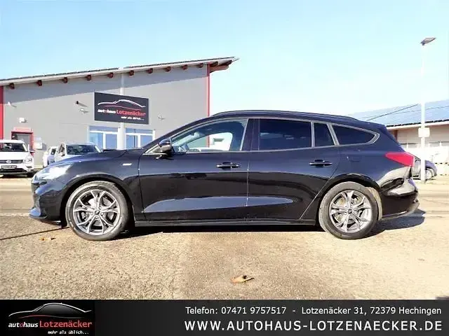 Brugt Ford Focus ST-Line 150 HK (110 kW) 2020 Sort Stationcar