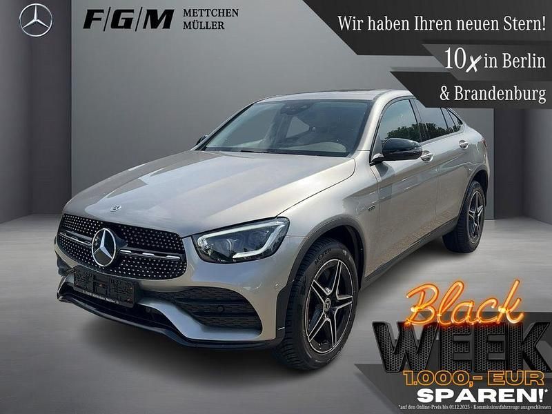 Mojavesilber metalliclack Gebraucht 2021 Mercedes GLC300 AMG line SUV | 38.770 € (Fairer Preis) - Bild 1/4
