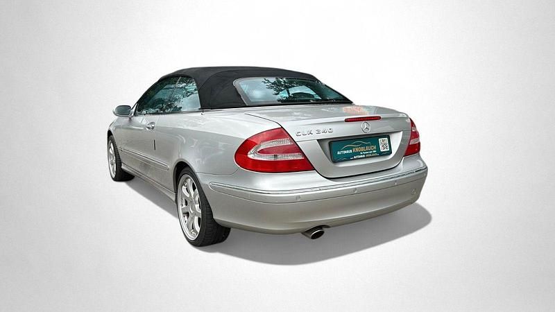 Gebraucht Mercedes CLK240 Avantgarde 170 PS (125 kW) 2004 Silber Cabrio