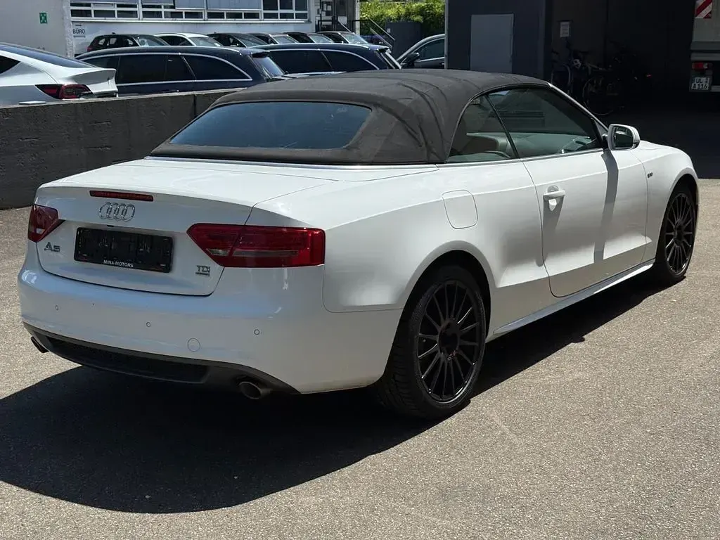 Gebraucht Audi A5 Cabriolet S-Line 239 PS (175 kW) 2011 Weiß Cabrio
