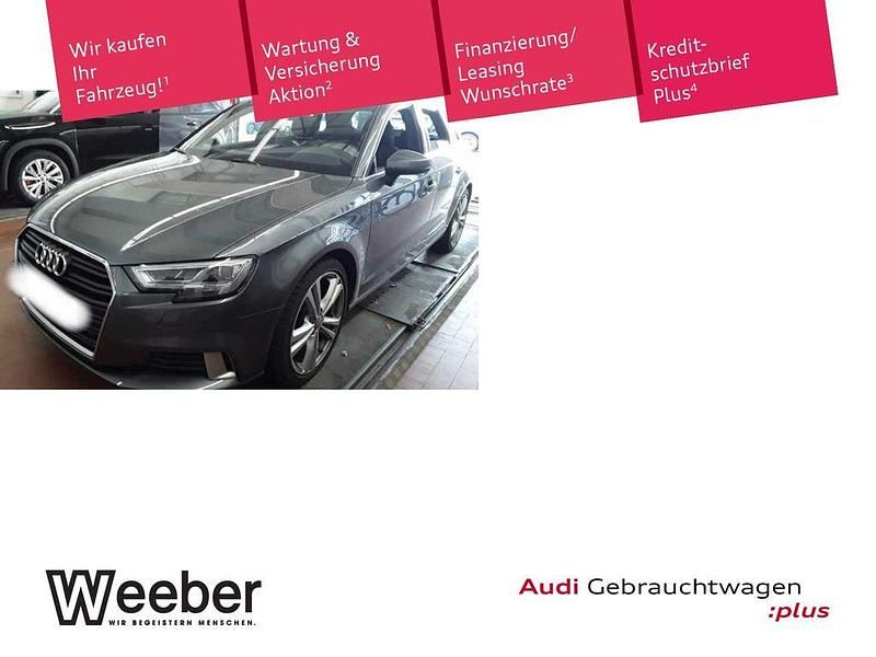 Grau Gebraucht 2019 Audi A3 Comfort Limousine | 20.870 € (Fairer Preis) - Bild 1/4