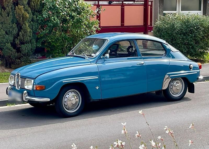 Occasion Saab 96 65 ch (47 kW) 1970 Bleue Berline