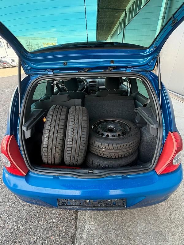 Gebraucht Renault Clio II 58 PS (42 kW) 2007 Blau Kleinwagen