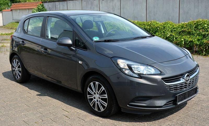 Grau Gebraucht 2016 Opel Corsa Edition Limousine | 5.880 € (Guter Preis) - Bild 1/4