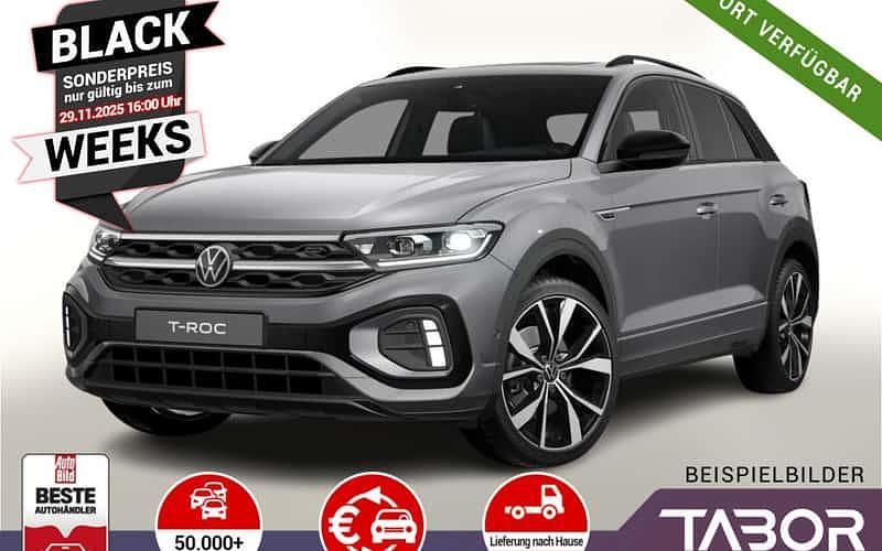 Grau Neu 2025 VW T-Roc R-line SUV | 36.388 € (Guter Preis) - Bild 1/4