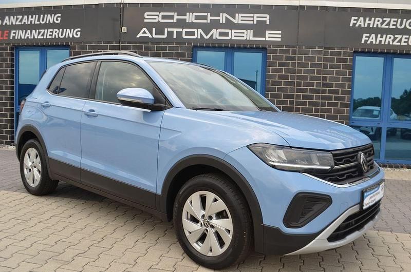 Blau Gebraucht 2024 VW T-Cross IQ Drive SUV | 22.450 € (Fairer Preis) - Bild 1/4