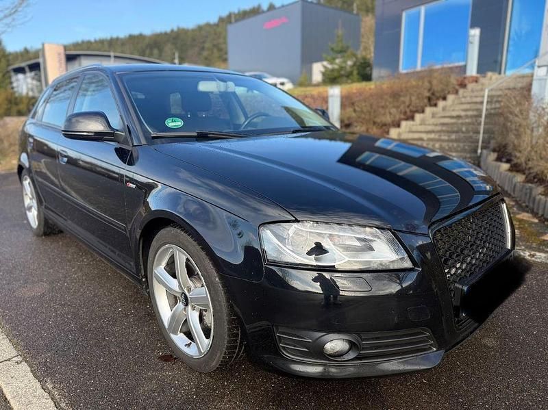 Gebraucht Audi A3 S-Line 125 PS (91 kW) 2009 Schwarz Kleinwagen