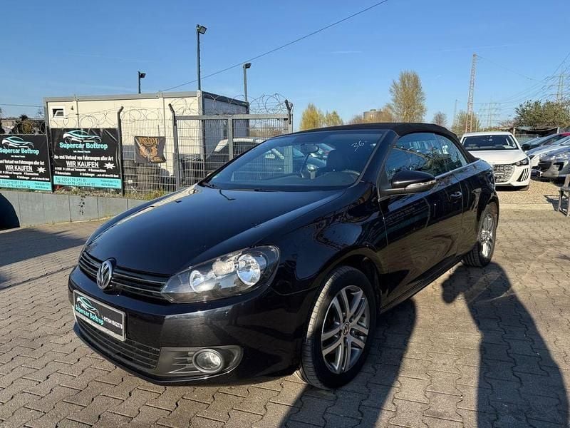 Gebraucht VW Golf Basis 105 PS (77 kW) 2011 Schwarz Cabrio