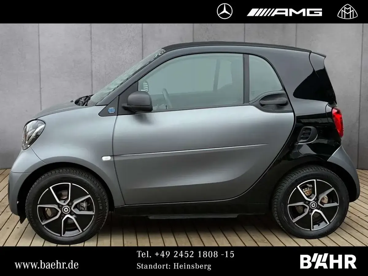 Usata Smart ForTwo Coupé 60 kW (82 CV) 2021 Grigio Utilitaria