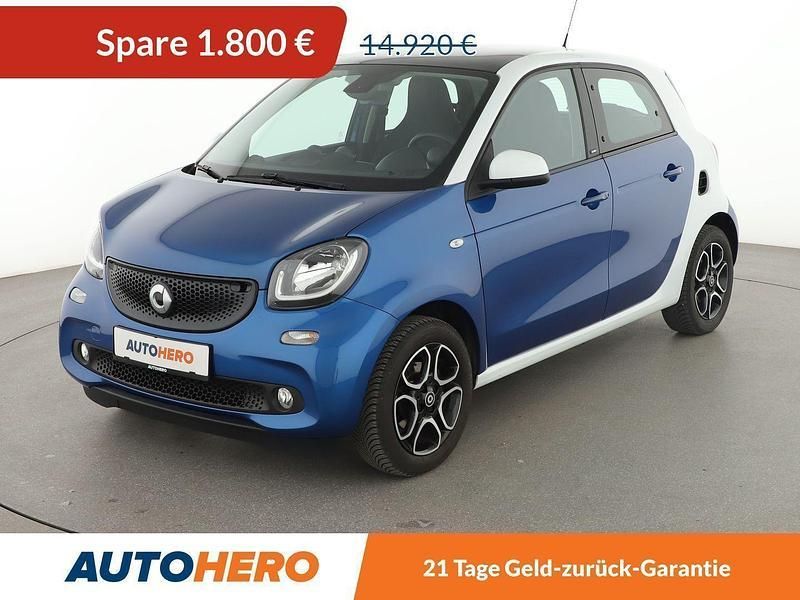 Blau Gebraucht 2017 Smart ForFour Basis Kleinwagen | 13.120 € (Fairer Preis) - Bild 1/3
