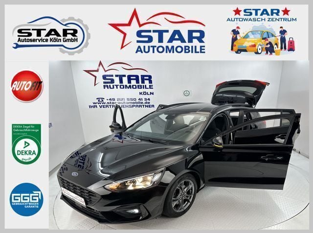 Schwarz Gebraucht 2019 Ford Focus ST-Line Kombi | 12.390 € (Guter Preis) - Bild 1/4