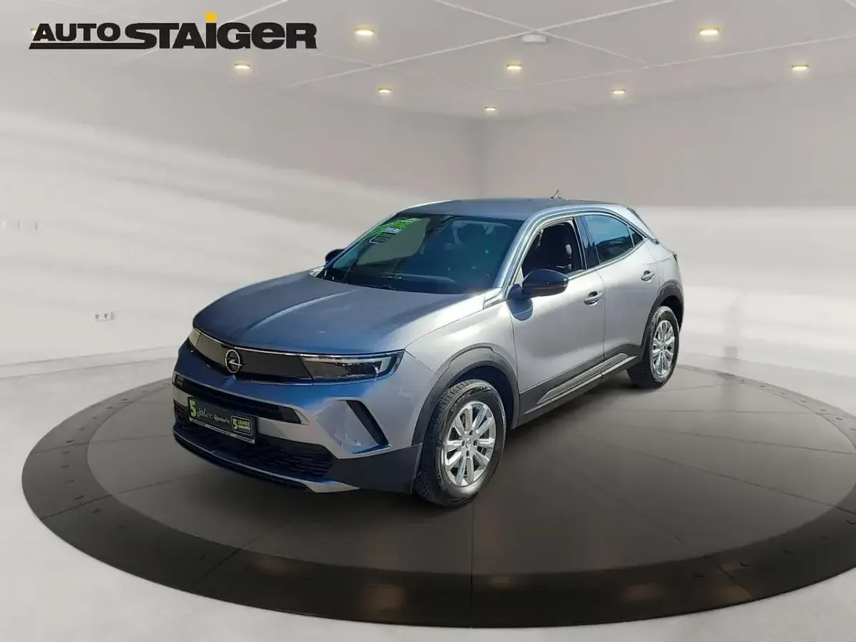 Gebraucht Opel Mokka Edition 101 PS (74 kW) 2023 Kontrast grau/quarz silber SUV